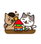 Cat family's Daily life（個別スタンプ：30）