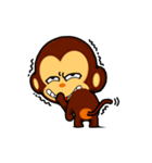 lovely monkey(3)~evolution（個別スタンプ：8）