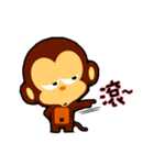 lovely monkey(3)~evolution（個別スタンプ：28）