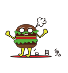 Mr. Hamburger（個別スタンプ：9）