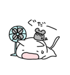 おっとりネコと不機嫌なネズミ（個別スタンプ：36）