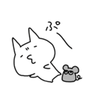 おっとりネコと不機嫌なネズミ（個別スタンプ：38）