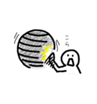 バランスボールのある日常（個別スタンプ：23）