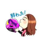美しすぎるレーサー＠塚本奈々美（個別スタンプ：6）