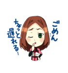 美しすぎるレーサー＠塚本奈々美（個別スタンプ：7）