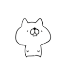 ぶさかわニャンコ（個別スタンプ：1）