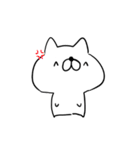 ぶさかわニャンコ（個別スタンプ：3）