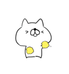 ぶさかわニャンコ（個別スタンプ：36）