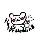 手書きのくまVol.1（個別スタンプ：18）