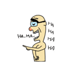 the elderly is young,  and his playmates（個別スタンプ：14）