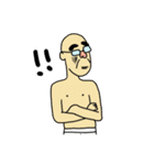 the elderly is young,  and his playmates（個別スタンプ：28）