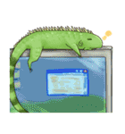 reptile friend（個別スタンプ：23）