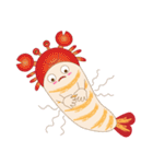 Shrimp guy  is so cute（個別スタンプ：11）