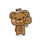 angerx2bear come cute~！！（個別スタンプ：4）