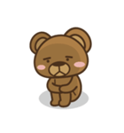 angerx2bear come cute~！！（個別スタンプ：24）