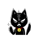 黒猫のタマ（個別スタンプ：15）