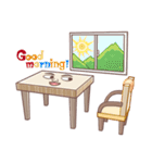 Table and chairs（個別スタンプ：1）