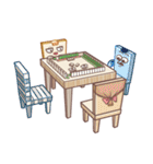 Table and chairs（個別スタンプ：13）