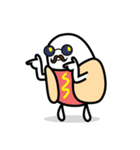 Hot Dog Man Cute Version（個別スタンプ：23）