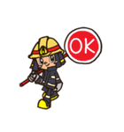 消防士くん 3（個別スタンプ：9）
