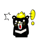黒いクマアニキ（個別スタンプ：26）