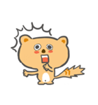 Cute Squirrel adorable pets（個別スタンプ：11）