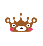クラウンベア（個別スタンプ：1）