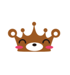 クラウンベア（個別スタンプ：2）
