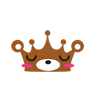 クラウンベア（個別スタンプ：5）