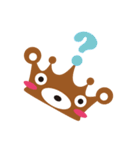 クラウンベア（個別スタンプ：7）