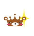 クラウンベア（個別スタンプ：9）