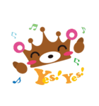 クラウンベア（個別スタンプ：25）