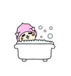クリームキャット（個別スタンプ：3）