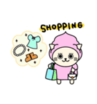 クリームキャット（個別スタンプ：7）