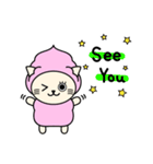 クリームキャット（個別スタンプ：10）