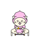 クリームキャット（個別スタンプ：18）