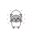 クリームキャット（個別スタンプ：35）