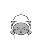 クリームキャット（個別スタンプ：40）