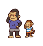 I love monkey boy（個別スタンプ：34）