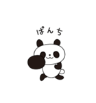 シンプル無表情パンダ（個別スタンプ：24）