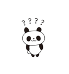 シンプル無表情パンダ（個別スタンプ：30）