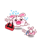 Little ManFu with Mom（個別スタンプ：9）