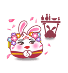 Little ManFu with Mom（個別スタンプ：30）
