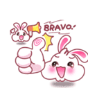 Little ManFu with Mom（個別スタンプ：40）