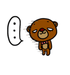 シロ目のベア子。（個別スタンプ：24）
