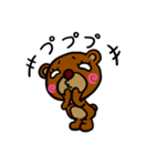 シロ目のベア子。（個別スタンプ：26）