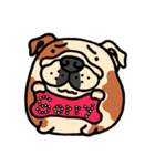 Joy's English Bulldog World (2)（個別スタンプ：8）