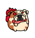 Joy's English Bulldog World (2)（個別スタンプ：21）