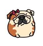 Joy's English Bulldog World (2)（個別スタンプ：27）