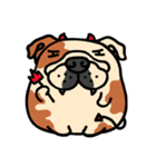 Joy's English Bulldog World (2)（個別スタンプ：28）